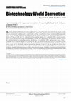 Research paper thumbnail of A proteomic study on the responses to arsenate stress by an acidophilic fungal strain Acidomyces acidophilus WKC1