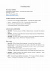 Research paper thumbnail of Curriculum Vitae English - 03/2024