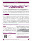 Research paper thumbnail of Clinical characteristics, predictors of symptomatic coronavirus disease 2019 and duration of hospitalisation in a cohort of 632 Patients in Lagos State, Nigeria