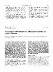 Research paper thumbnail of Variability of tobramycin pharmacokinetics in cystic fibrosis