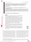 Research paper thumbnail of Determining food industry compliance to mandatory sodium limits: Successes and challenges from the South African experience