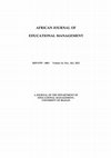 Research paper thumbnail of UNDERGRADUATES’ ENTREPRENEURIAL INTENTIONS AND CONTRIBUTIONS OF UNIVERSITY ENTREPRENEURIAL PROGRAMME IN OYO STATE, NIGERIA: IMPLICATIONS ON JAPA SYNDROME