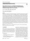 Research paper thumbnail of Study of Electron Dynamics Controlling the Threshold Intensity Dependence on the Gas Pressure in FIR Laser-Induced Breakdown of Molecular Oxygen: Effect of Loss Processes