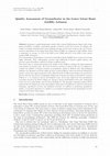 Research paper thumbnail of Quality Assessment of Groundwater in the Lower Litani Basin (LLRB), Lebanon