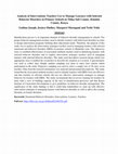 Research paper thumbnail of Analysis of Interventions Teachers Use to Manage Learners with Selected Behavior Disorders in Primary Schools in Thika Sub-County, Kiambu County, Kenya