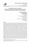 Research paper thumbnail of Mathematics Efficacy Among Students with Dyscalculia in Public High Schools in Kandara Sub-County, Muranga County, Kenya