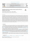 Research paper thumbnail of Modelling preferences towards activities and their effect on departure time choices