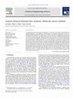 Research paper thumbnail of Sorption-enhanced dimethyl ether synthesis—Multiscale reactor modeling