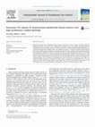 Research paper thumbnail of Enzymatic CO 2 capture in countercurrent packed-bed column reactors with high performance random packings