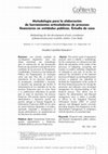 Research paper thumbnail of Metodología para la elaboración de herramientas articuladoras de procesos financieros en entidades públicas. Estudio de caso