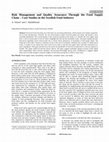 Research paper thumbnail of Risk Management and Quality Assurance Through the Food Supply Chain - Case Studies in the Swedish Food Industry~!2008-04-01~!2008-05-05~!2008-06-12~!