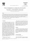 Research paper thumbnail of Impact of impingement on cooking time and food quality