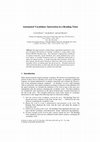 Research paper thumbnail of Automated Vocabulary Instruction in a Reading Tutor