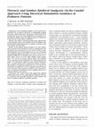 Research paper thumbnail of Thoracic and Lumbar Epidural Analgesia via the Caudal Approach Using Electrical Stimulation Guidance in Pediatric Patients