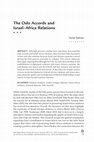 Research paper thumbnail of The Oslo Accords and Israel–Africa Relations