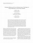 Research paper thumbnail of Non-target Markets and Viewer Distinctiveness: The Impact of Target Marketing on Advertising Attitudes