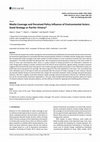 Research paper thumbnail of Media Coverage and Perceived Policy Influence of Environmental Actors: Good Strategy or Pyrrhic Victory?