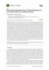 Research paper thumbnail of Drone based Quantification of Channel Response to an Extreme Flood for a Piedmont Stream