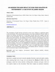 Research paper thumbnail of AWARENESS TOWARDS IMPACT OF JUNK FOOD WRAPPES ON ENVIRONMENT: A CASE STUDY OF JAMMU REGION