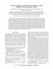 Research paper thumbnail of Crystal Chemistry and Electronic Structure of the Metallic Ternary Nitride, SrTiN<sub>2</sub>