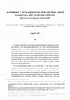 Research paper thumbnail of HATİBOĞLU MUHAMMED'İN FERAHNÂME ESERİ HAKKINDA BİR DEĞERLENDİRME: BOSNA NÜSHASI ÖRNEĞİ  AN EVALUATION ABOUT HATIBOĞLU MUHAMMED'S FERAHNAME WORK: AN EXAMPLE OF A BOSNIAN COPY