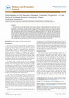 Research paper thumbnail of Determinants of Life Insurance Demand, Consumer Perspective - A Case Study of Ayeduase-Kumasi Community, Ghana