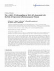 Research paper thumbnail of The c.1460C>T Polymorphism ofMAO-AIs Associated with the Risk of Depression in Postmenopausal Women