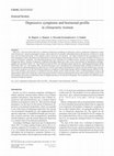 Research paper thumbnail of Depressive symptoms and hormonal profile in climacteric women