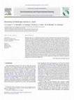 Research paper thumbnail of Dormancy of Medicago marina (L.) seed