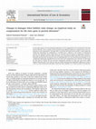 Research paper thumbnail of Changes in damages when liability rules change. An empirical study on compensation for the time spent in pretrial detention