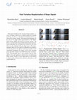 Research paper thumbnail of Total variation regularization of shape signals