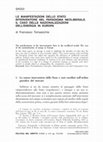 Research paper thumbnail of Le manifestazioni dello Stato interventore nel paradigma neoliberale. Il caso delle nazionalizzazioni dell'energia in Europa