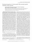 Research paper thumbnail of Functional properties of a brain-specific NH<sub>2</sub>-terminally spliced modulator of Kv4 channels