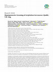 Research paper thumbnail of Hepatoprotective Screening of Seriphidium kurramense (Qazilb.) Y.R. Ling