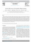 Research paper thumbnail of Gravity field recovery from geodetic altimeter missions