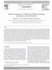 Research paper thumbnail of Optimal combination of InSAR and GPS for measuring interseismic crustal deformation