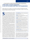 Research paper thumbnail of A Pilot Study of Activity Engagement in the First Six Months After Stem Cell Transplantation