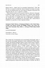 Research paper thumbnail of Immigrant Faith: Patterns of Immigrant Religion in the United States, Canada, and Western Europe. By Philip Connor. New York: New York University Press. Pp. i + 165; figures, tables. Paper, $25.00