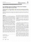 Research paper thumbnail of SUCCOR Risk: Design and Validation of a Recurrence Prediction Index for Early-Stage Cervical Cancer