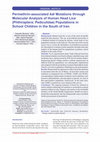 Research paper thumbnail of Permethrin-associated kdr Mutations through Molecular Analysis of Human Head Lice (Phthiraptera: Pediculidae) Populations in School Children in the South of Iran