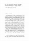 Research paper thumbnail of Una città e il suo fiume: itinerario cartografico tra cultura del territorio e gestione paesistica