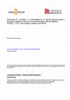 Research paper thumbnail of Special Issue: I processi migratori interni all' Unione Europea