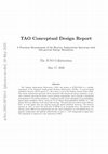 Research paper thumbnail of TAO Conceptual Design Report: A Precision Measurement of the Reactor Antineutrino Spectrum with Sub-percent Energy Resolution