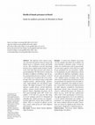 Research paper thumbnail of Health of female prisoners in Brazil