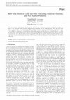 Research paper thumbnail of Short-term electricity load and price forecasting by a new optimal LSTM-NN based prediction algorithm