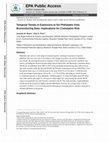 Research paper thumbnail of Temporal Trends in Exposures to Six Phthalates from Biomonitoring Data: Implications for Cumulative Risk