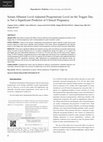 Research paper thumbnail of Serum Albumin Level Adjusted Progesterone Level on the Trigger Day is Not a Significant Predictor of Clinical Pregnancy