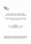 Research paper thumbnail of State of the Art 58W, 38% PAE X-Band AlGaN/GaN HEMTs Microstrip MMIC Amplifiers