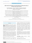 Research paper thumbnail of High Adenosine Deaminase Level and Erythrocyte Sedimentation Rate of Intestinal Tuberculosis Patients