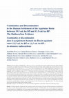 Research paper thumbnail of Continuities and Discontinuities in the Human Settlement of the Aquitaine Basin between 19.5 cal. ka BP and 13.5 cal. ka BP: The Radiocarbon Evidence